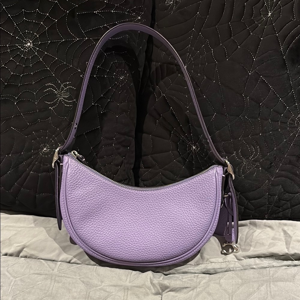 Purple Coach Luna Bag